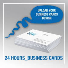 Need amazing quality business cards or postcards in a hurry? 24 Hours Business Cards Blueinkprint