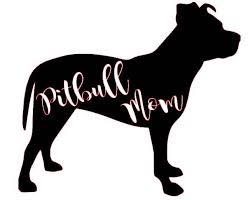 Pitbull Mom Svg File By Kristenskreationsllc On Etsy Pitbull Mom Decal Pitbull Mom Paw Wallpaper