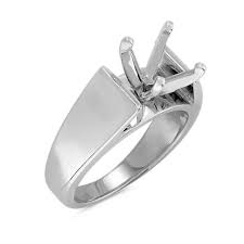 Maybe you would like to learn more about one of these? 14k White Gold Wide Cathedral Engagement Ring Shane Co