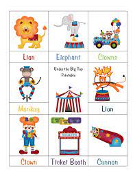 Preschool Printables April 2012 Circus Theme Preschool Preschool Circus Circus Theme Classroom