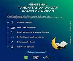 Tanda bujur `0' pada atas alif ا menandakan huruf tersebut hanya dibaca ketika waqaf(berhenti) padanya. Yuukss Mengenal Tanda Tanda Waqaf Dalam Al Qur An