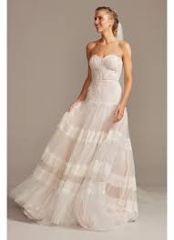 By the editors | updated december 16, 2020. Banded Lace Point D Esprit Tulle Wedding Dress David S Bridal