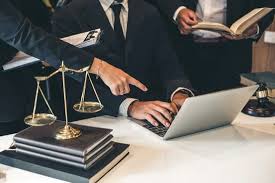 Lawyers working together
