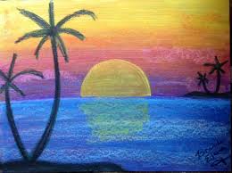 Shop soft pastels, oil pastels, pastel pencils, & more. How To Draw Sunset Using Oil Pastel Novocom Top