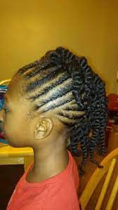 Little Black Girl Natural Hair Mohawk Protective Style Hair Styles Womens Hairstyles Kids Hairstyles