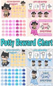 Batman Potty Award Chart