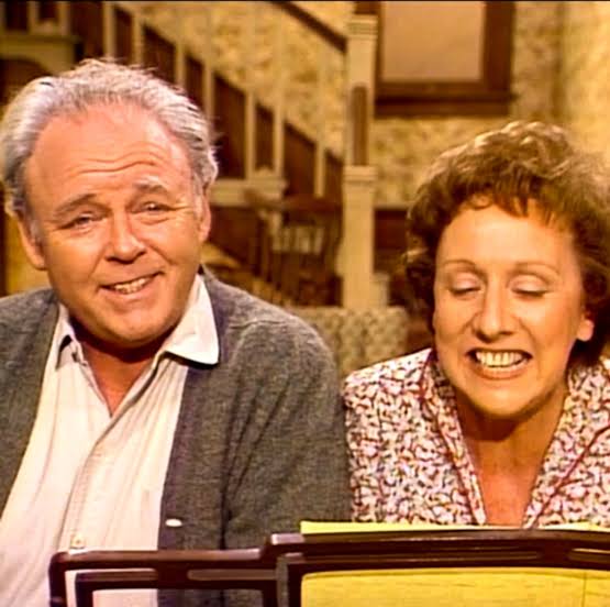 January 12, 1971. CBS lets Archie and Edith Bunker open the most  controversial sitcom in TV history with a song about “the good old days.”  “Didn't need no welfare state, everybody pulled