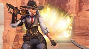 Ashe Overwatch It Looks Like There S A Problem With The Hitbox For New Overwatch New Hero Overwatch Blizzcon