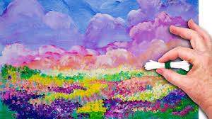 It is all about knowing the proportions of the flowers and that you can easily do with the help of guidelines. Flowers Cotton Swabs Painting Technique For Beginners Basic Easy Step By Step The Art Sherpa