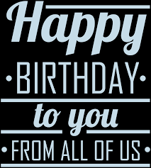 Smiles galore for a very special person. Happy Birthday To You From All Of Us Png Clip Art Gallery Yopriceville High Quality Images And Transparent Png Free Clipart