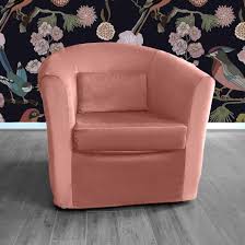 Blush Pink Velvet Ikea Tullsta Chair Cover Chair Cover Pink Velvet Ikea