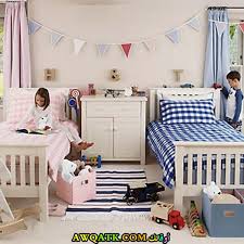 غرف نوم طفلين و طفل تصميمات رائعة و كيتي وهلو كيتي