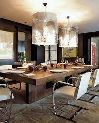 Fortunately, most dining table sets are designed with proper clearance. Dining Room Table Idea But To Seat 14 16 People With 2 People At Each Head Of The Table And 5 6 On Each Dining Room Design Dining Room Sets Large Dining Room