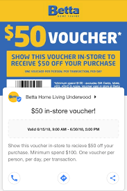 Qld 50 Off 100 Spend At Betta Home Living Underwood Ozbargain