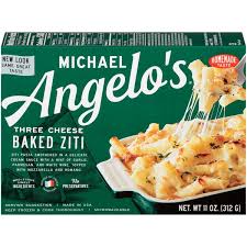 Michael Angelo S Three Cheese Baked Ziti Frozen Entree 11 Oz Instacart