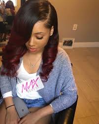 Then, get the middle section and cross it under the left section. 25 Side Part Sew In Styles And How To Sew In Tutorial