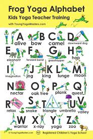 For kids from yessica riany; Free Kids Yoga Alphabet Printables For Summer