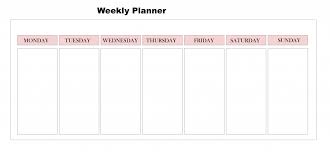 Tarikh terima pencen 2019 5. 4 Weekly Planner 2020 Templates Pdf Excel Best Printable Calendar