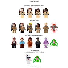 Frame For Lego Ghostbusters Ecto 1 2 Minifigures Ghostbusters Lego Lego Frame