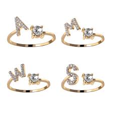 Rd.com knowledge grammar & spelling the alphabet is one of the first things we learn. A Z Letter Adjustable Opening Gold Rings For Women Couple Alphabet Name Men Initials Ring Wedding Finger Jewelry Anillos Mujer Rings Aliexpress