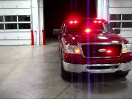 Volunteer Firefighter Emergency Led Lights Pov Firefighter Response Light Bars Led Emergency Lights Lights Bar Lighting