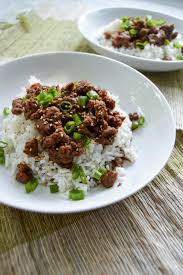 Korean Ground Turkey Bowls My New Go To Health Ier Recipe Turkey Bowl Healthy Bowls Recipes Healthy Ground Turkey