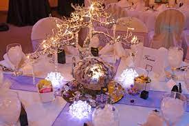 Frozen Centerpiece Disney Wedding Winter Wonderland Decorations Frozen Centerpieces