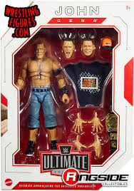 John cena is about to crash into your wwe collection with this pop! John Cena Wwe Ultimate Edition 5 Toy Wrestling Action Figures By Mattel