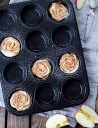 Apfelrosen Muffins Rezept In 2020 Apfelrosen Muffins Apfelrosen Apfelrosen Rezept