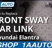 How to Replace Front Sway Bar Links 07-10 Hyundai Elantra