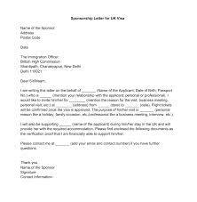 Cover letter for uk business visa writing a. Sample Sponsorship Letter For Visa Format Student Visa Leverage Edu