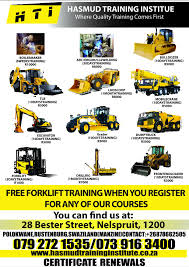 Forklift Training In Nelspruit In 2020 Forklift Training Diesel Mechanics Forklift