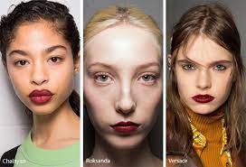 Fall Winter 2020 2021 Makeup Trends Runway Fall Makeup Looks Makeup Trends Fall Makeup Looks Beauty Trends