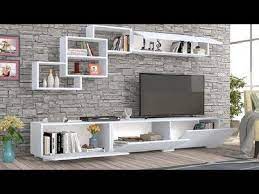 100 Tv Cabinet Design For Living Room Bedroom Wall Units 2019 Catalogue Youtube Tv Wall Design Wall Tv Unit Design Modern Tv Cabinet