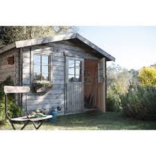 Abri De Jardin En Bois Luoto Surf 10 2 M2 Ep Panneaux 28mm Leroy Merlin Abri De Jardin Jardins En Bois Et Abri Bois