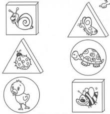 El clásico juego del dominó pero con formas geométricas y colores. Agenda Dia 08 04 2020 Educacao Infantil Colegio Sao Marcos