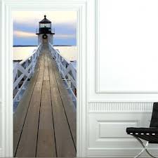 Sticker Porte Phare Ponton Pour La Deco Des Portes Ou Murs Imprime Sur Vinyl Mat Livraison Rapide Et Paiement Securisee Portes Phare Ponton