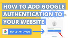 Introduction to Google Sign-In for Websites - YouTube