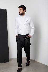 Black And White Long Sleeve Shirt Men Mens White Shirt Mens Dress Shirt Harness Shirt Mens Shirt Etsy In 2020 White Shirt Men Mens Shirt Dress Long Sleeve Shirt Men