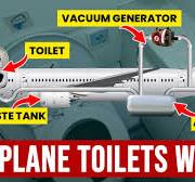कहाँ जाता है प्लेन के टॉयलेट का waste? | Where does the waste from the  plane's toilet go?