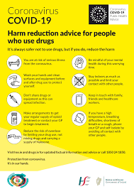 Harm Reduction Advice And Coronavirus Covid19 Drug And Alcohol Information And Support In Ireland Drugs Ie