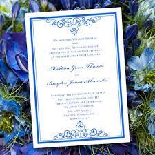 Pin By Molly Thomas On I M Getting Married Royal Blue Wedding Invitations Wedding Invitations Vintage Elegant Classic Wedding Invitations Elegant