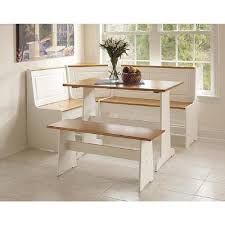 Check out the thank you, joe, for sharing this picture of your beautiful kitchen nook with us! Buy White Kitchen Nook Corner Dining Breakfast Table Bench Booth Beige Cushion Set Online In Bahrain 183769848573
