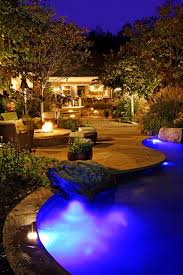 Some of these lights are concealed in the landscape, like the recessed lights along the brick pavers. Landscape Lighting For Northern Virginia Gardens Surrounds Landscape Architecture