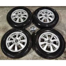 Harga ban bridgestone avanza ring 14. Velg Mobil Bekas Oem Avanza Ring 14 Ban Bridgestone 185 70 R14 Shopee Indonesia