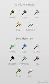 Mods are simple to download and install, but it is important to note that not all. Vanilla Hammers Mod 1 17 1 1 16 5 1 15 2 Mod Minecraft Download