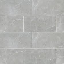 Black And White Kitchen Floor Tiles Texture Troy 24 X 48 Floor Wall Tile In Silver By Bedrosian Tile Stone In 2020 Wall Tiles Ceramic Wall Tiles Porcelain Tile
