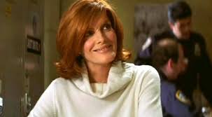She tries to hide her smiling and laughter but fails. New Year New Look Hair Styles Thomas Crown Affair Rene Russo