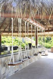 Gungor Stol Strandklubb Punta Mita Mexico Semester Utomhusbar Bakgard Altanideer