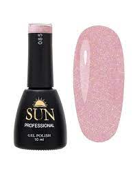 SUN Professional Гель лак для ногтей с блестками №085 Мейк Ап